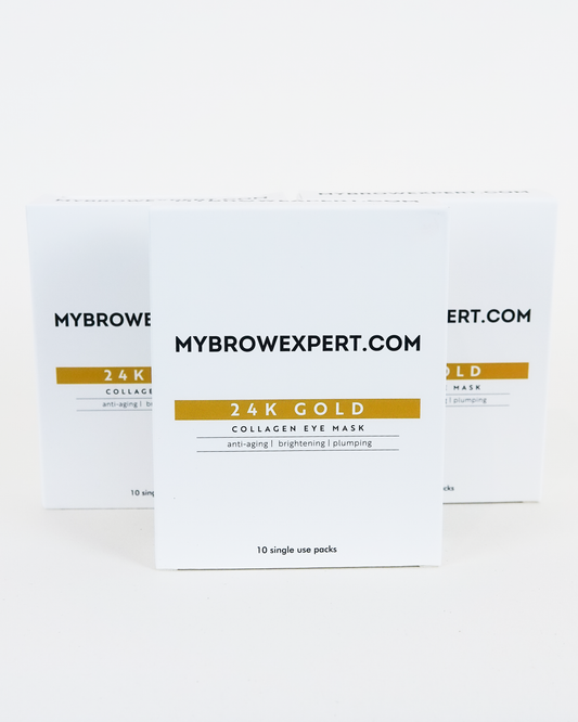 24K Gold Collagen Eye Masks by My Brow Expert