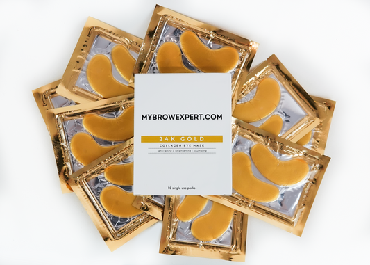 24K Gold Collagen Eye Masks by My Brow Expert